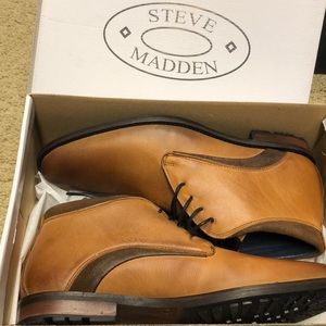 Steve Madden Men’s leather shoes. Never worn.